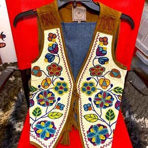 Gorgeous! Double D Ranch Beaded Vest!! XSmall but runs more like a Small to Med